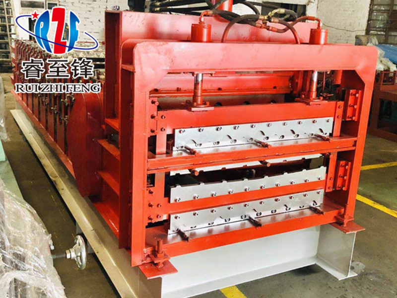 广东彩钢压瓦机生产厂家，设备试机操作要点！